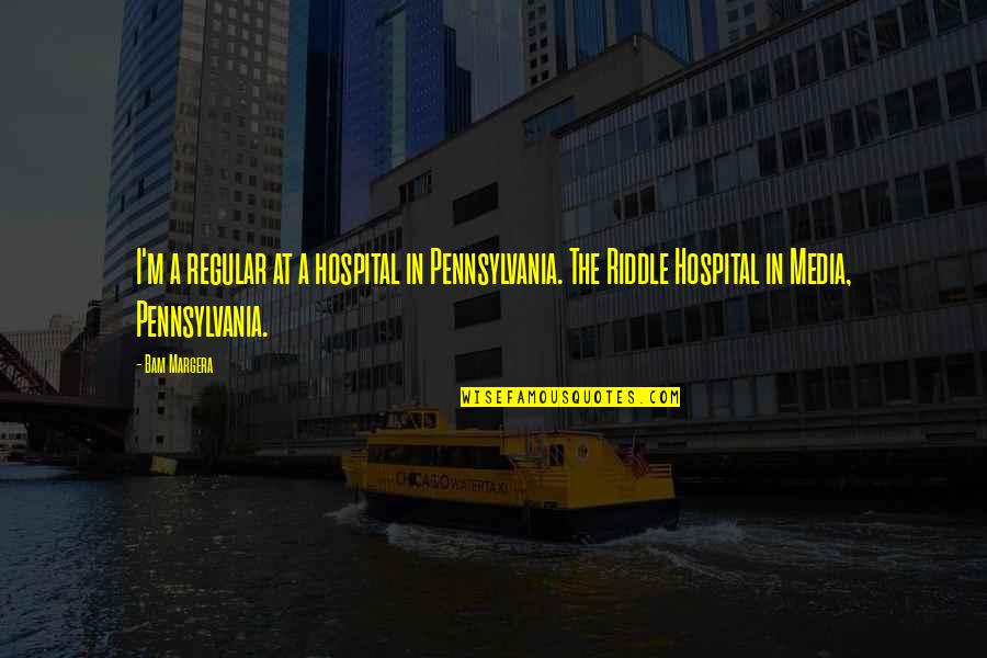Iamangelicap Quotes By Bam Margera: I'm a regular at a hospital in Pennsylvania. Iamangelicap Quotes By Bam Margera: I'm a regular at a hospital in Pennsylvania.