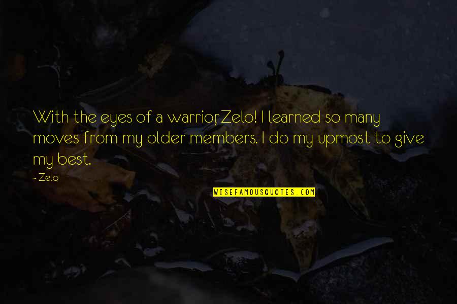 Ib Stock Quote Quotes By Zelo: With the eyes of a warrior, Zelo! I