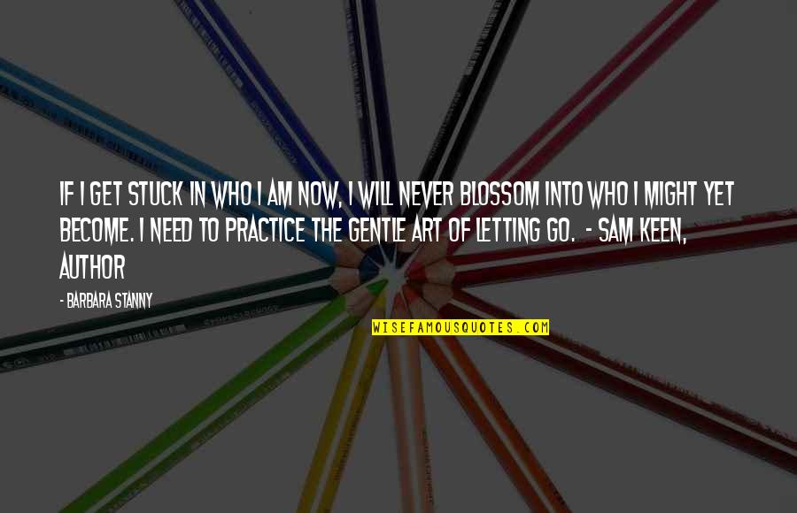 Iberostar Riveria Maya Quotes By Barbara Stanny: If I get stuck in who I am