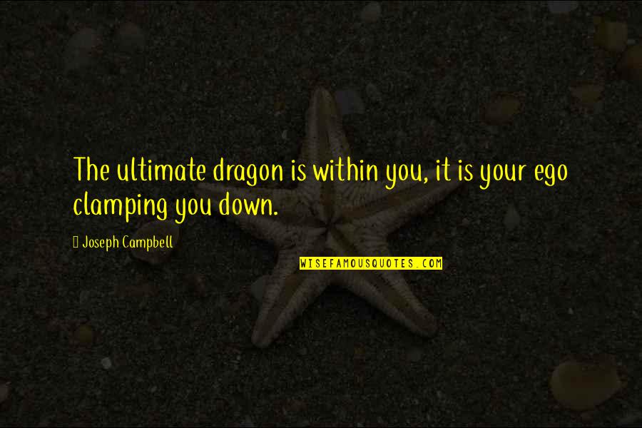 Ice Age Meltdown Quotes By Joseph Campbell: The ultimate dragon is within you, it is