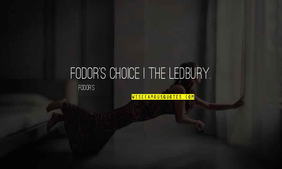 Ichabod Abbie Quotes By Fodor's: Fodor's Choice | The Ledbury. Ichabod Abbie Quotes By Fodor's: Fodor's Choice | The Ledbury.
