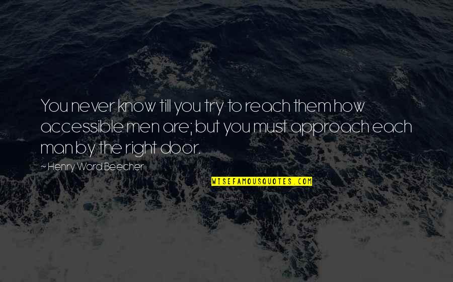 Iconosquare Tag Quotes By Henry Ward Beecher: You never know till you try to reach Iconosquare Tag Quotes By Henry Ward Beecher: You never know till you try to reach