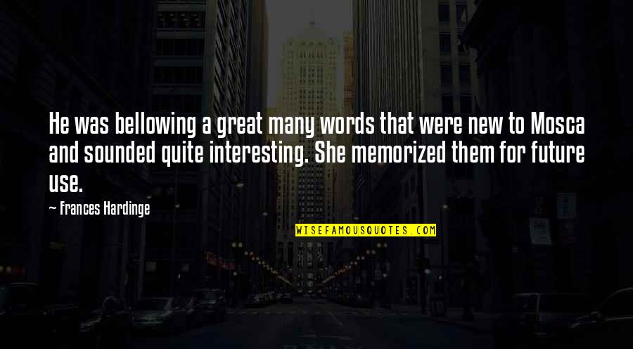 Idril Services Quotes By Frances Hardinge: He was bellowing a great many words that Idril Services Quotes By Frances Hardinge: He was bellowing a great many words that