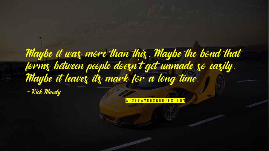 Iebba Pasta Quotes By Rick Moody: Maybe it was more than this. Maybe the Iebba Pasta Quotes By Rick Moody: Maybe it was more than this. Maybe the