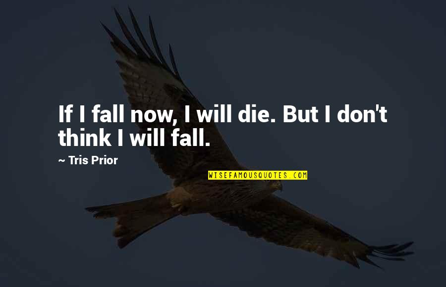 If I Fall Quotes By Tris Prior: If I fall now, I will die. But