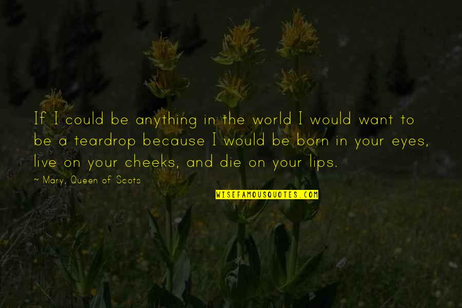 If I Would Die Quotes By Mary, Queen Of Scots: If I could be anything in the world
