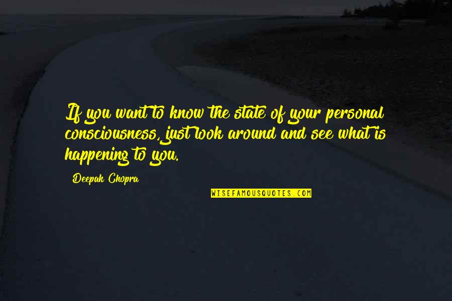 If You Know What You Want Quotes By Deepak Chopra: If you want to know the state of If You Know What You Want Quotes By Deepak Chopra: If you want to know the state of