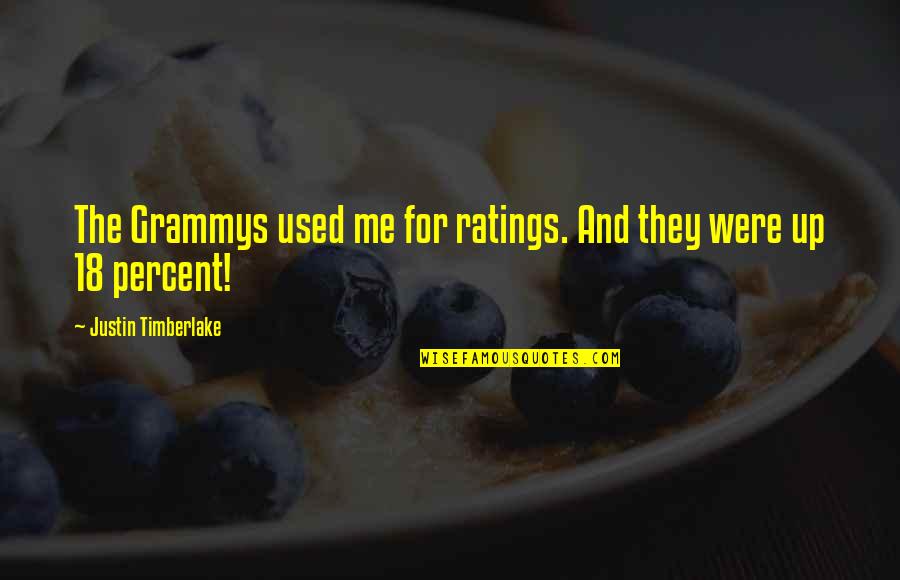 If You Want To Judge Me Quotes By Justin Timberlake: The Grammys used me for ratings. And they If You Want To Judge Me Quotes By Justin Timberlake: The Grammys used me for ratings. And they