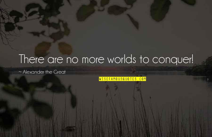 Ignorance Kills Me Quotes By Alexander The Great: There are no more worlds to conquer!