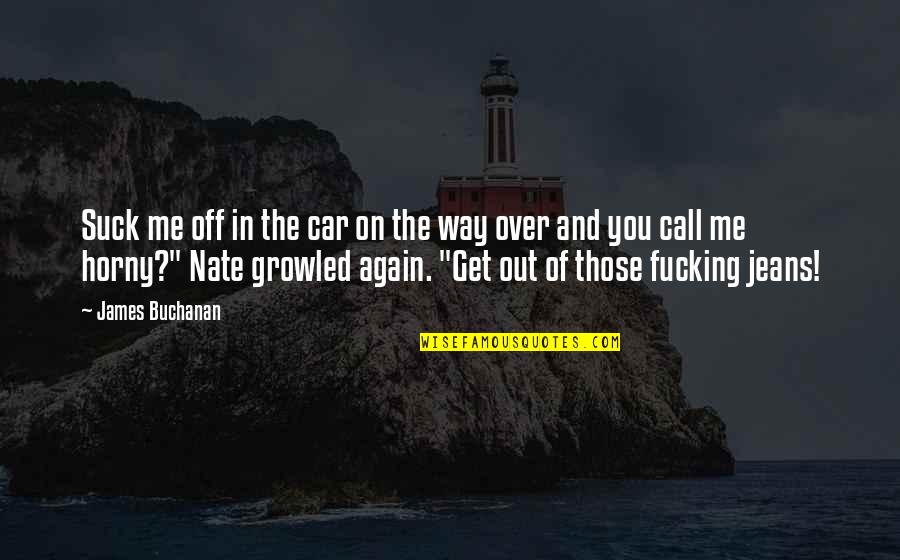Ijinkan Kulukis Quotes By James Buchanan: Suck me off in the car on the Ijinkan Kulukis Quotes By James Buchanan: Suck me off in the car on the