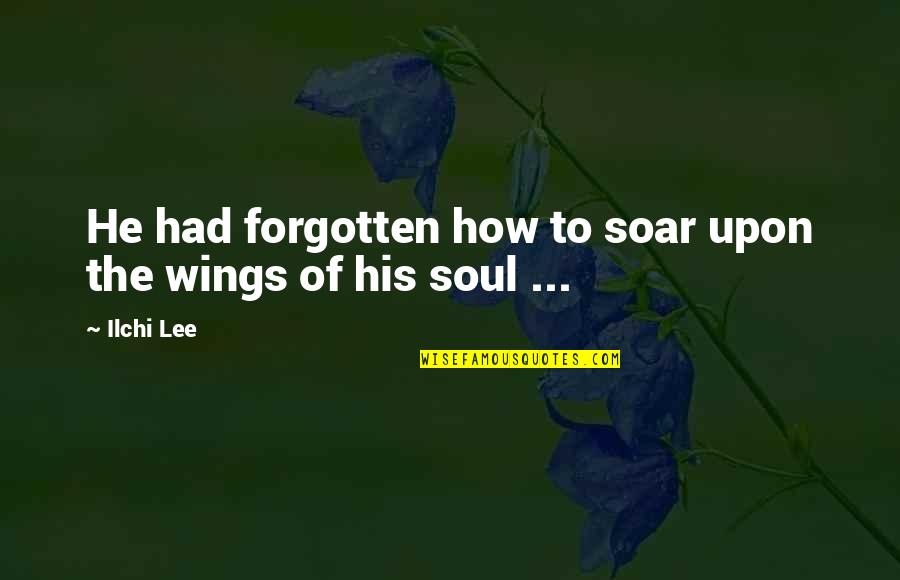 Ilchi Quotes By Ilchi Lee: He had forgotten how to soar upon the