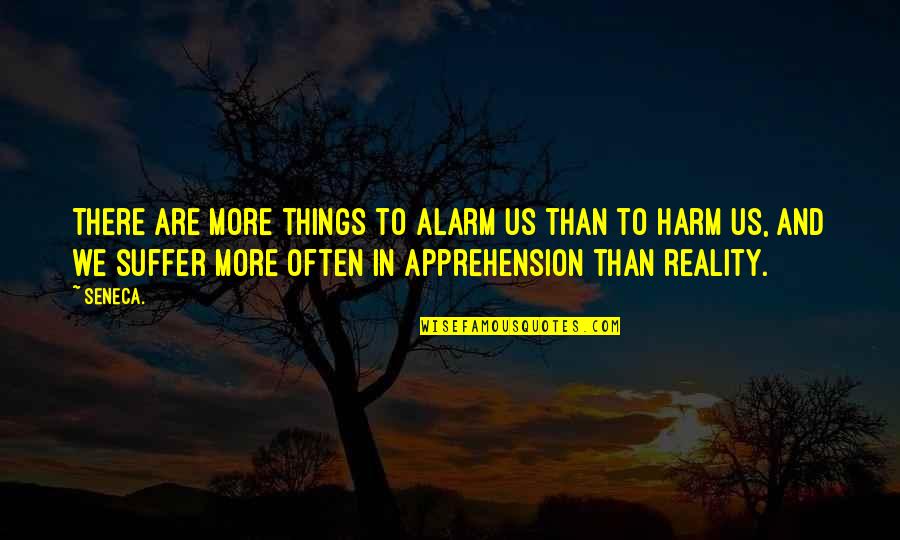 Iletrado Definicion Quotes By Seneca.: There are more things to alarm us than