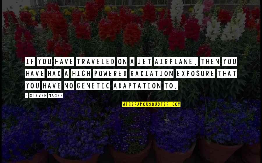Illusionary Mask Quotes By Steven Magee: If you have traveled on a jet airplane, Illusionary Mask Quotes By Steven Magee: If you have traveled on a jet airplane,
