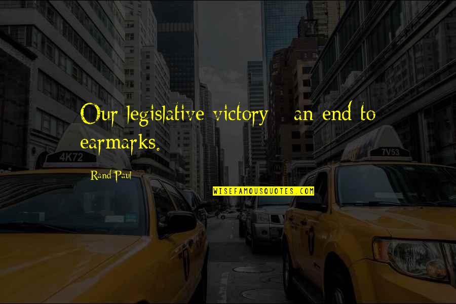 Ilsa Hermann In Book Thief Quotes By Rand Paul: Our legislative victory - an end to earmarks. Ilsa Hermann In Book Thief Quotes By Rand Paul: Our legislative victory - an end to earmarks.