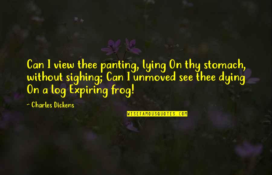 I'm Dying To See You Quotes By Charles Dickens: Can I view thee panting, lying On thy I'm Dying To See You Quotes By Charles Dickens: Can I view thee panting, lying On thy