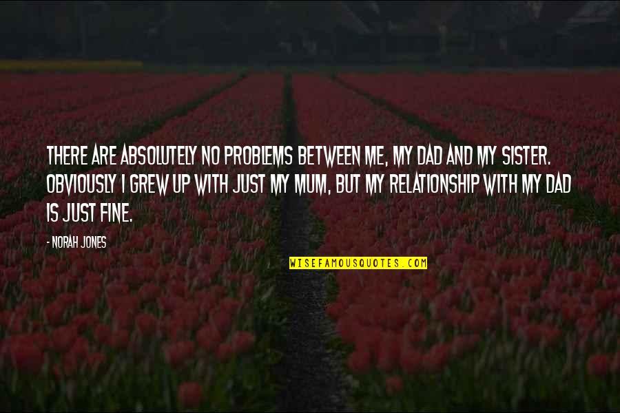 I'm Just Fine Quotes By Norah Jones: There are absolutely no problems between me, my