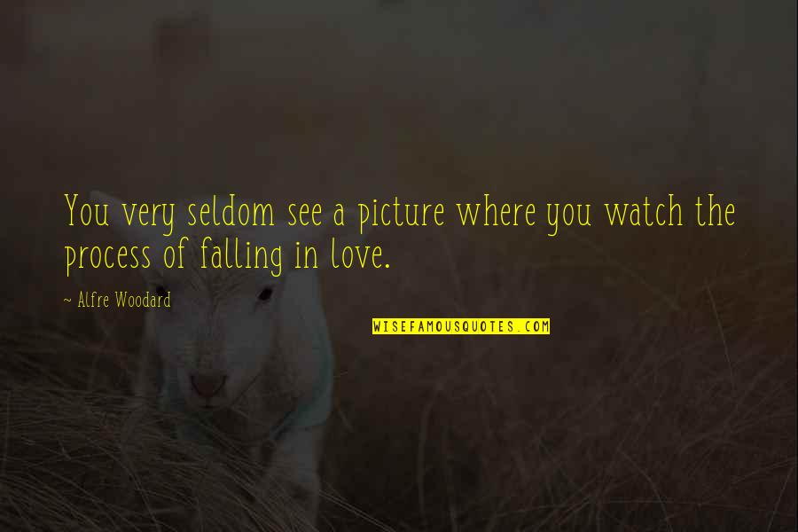 I'm So In Love With You Picture Quotes By Alfre Woodard: You very seldom see a picture where you