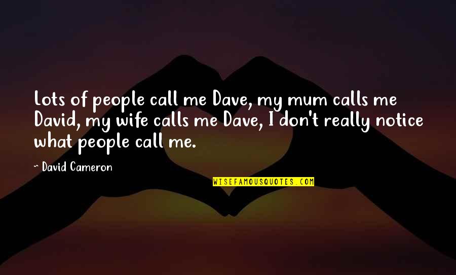 Im So Organized Quotes By David Cameron: Lots of people call me Dave, my mum Im So Organized Quotes By David Cameron: Lots of people call me Dave, my mum