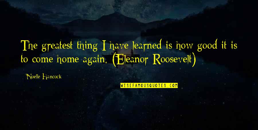Images For Marriage Quotes By Noelle Hancock: The greatest thing I have learned is how