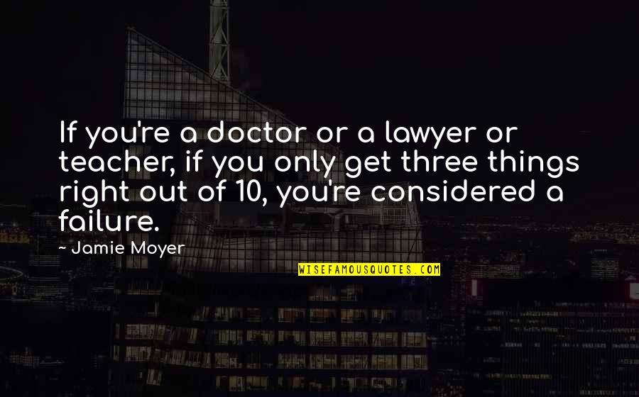 Imane Fadil Quotes By Jamie Moyer: If you're a doctor or a lawyer or