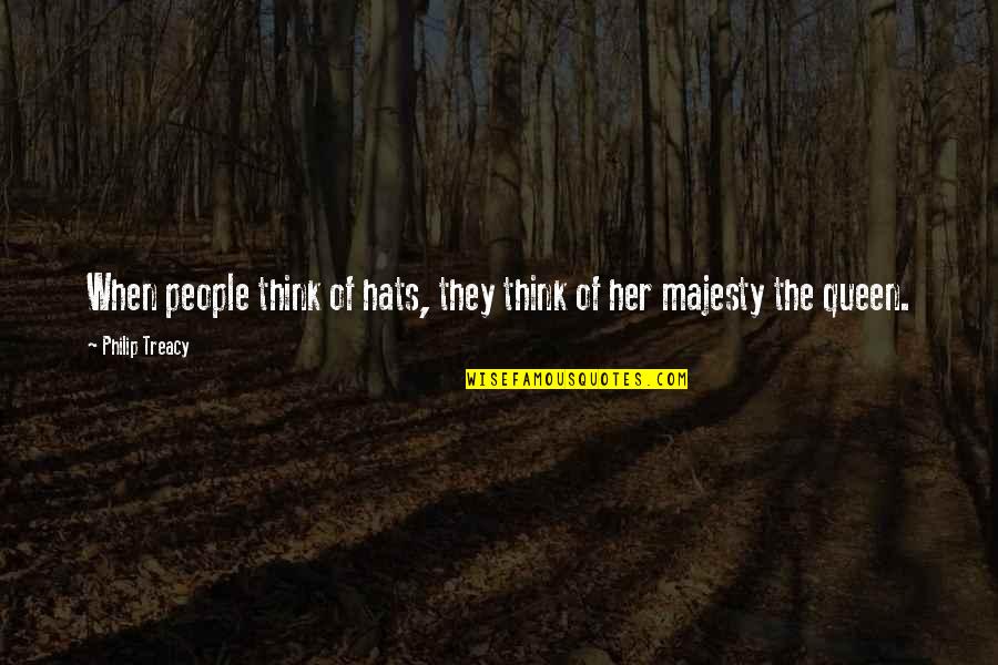 Impaling Enchant Quotes By Philip Treacy: When people think of hats, they think of
