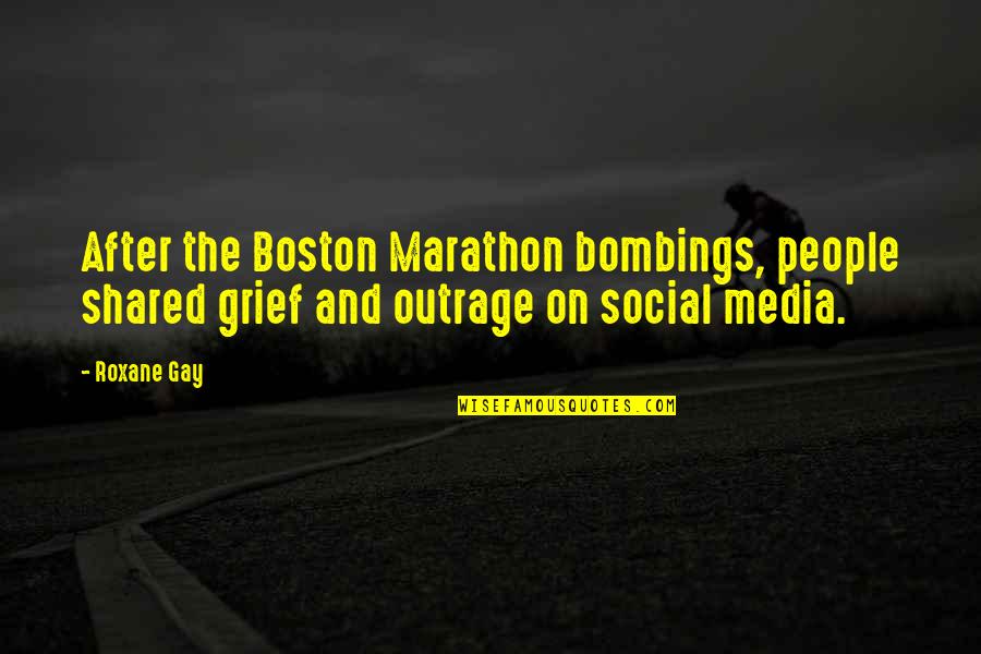 Imperceptibility Superpower Quotes By Roxane Gay: After the Boston Marathon bombings, people shared grief