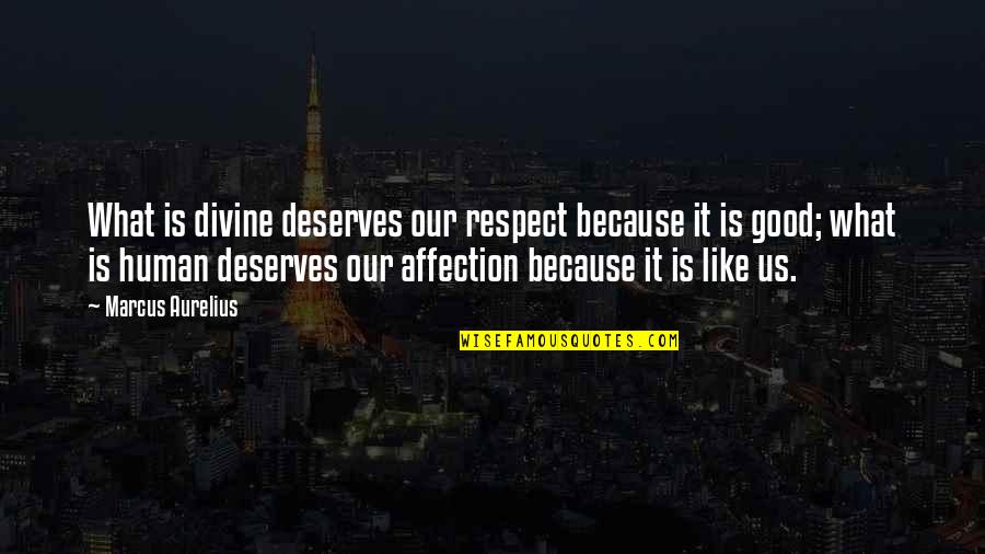 Imperiale Palace Quotes By Marcus Aurelius: What is divine deserves our respect because it Imperiale Palace Quotes By Marcus Aurelius: What is divine deserves our respect because it