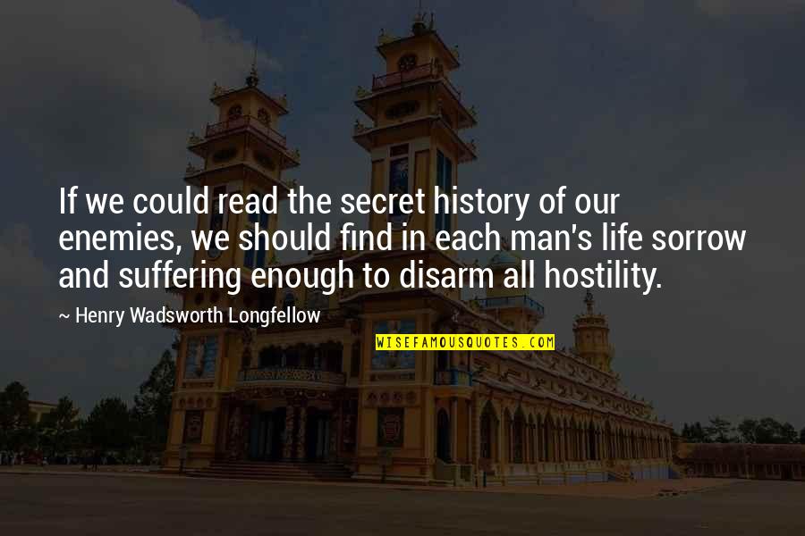 Implanting Blastocyst Quotes By Henry Wadsworth Longfellow: If we could read the secret history of Implanting Blastocyst Quotes By Henry Wadsworth Longfellow: If we could read the secret history of