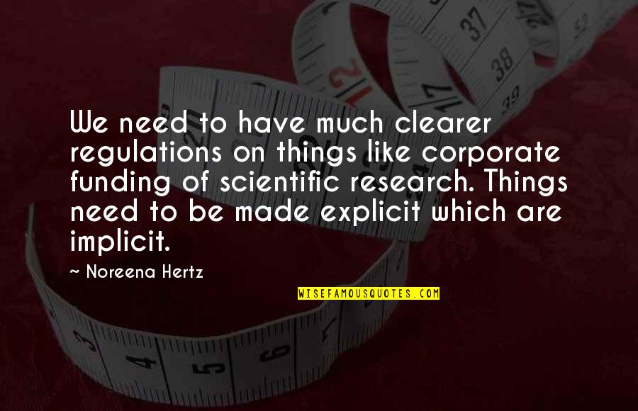 Implicit Quotes By Noreena Hertz: We need to have much clearer regulations on