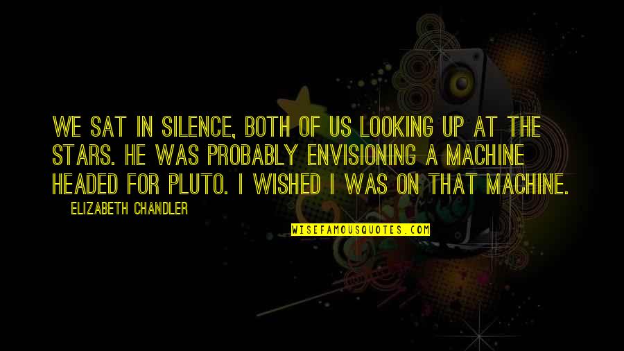 Importance Of College Education Quotes By Elizabeth Chandler: We sat in silence, both of us looking Importance Of College Education Quotes By Elizabeth Chandler: We sat in silence, both of us looking