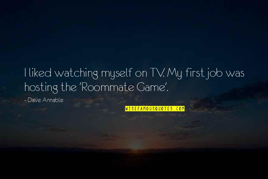 Importance Of Participation Quotes By Dave Annable: I liked watching myself on TV. My first