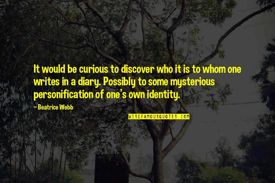 Importance Of Sports Quotes By Beatrice Webb: It would be curious to discover who it Importance Of Sports Quotes By Beatrice Webb: It would be curious to discover who it