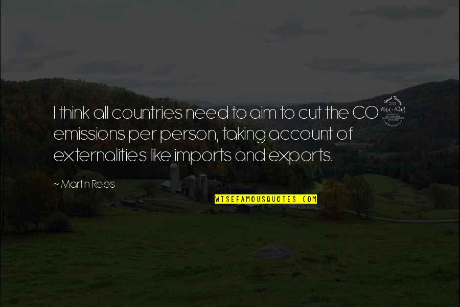 Imports Quotes By Martin Rees: I think all countries need to aim to