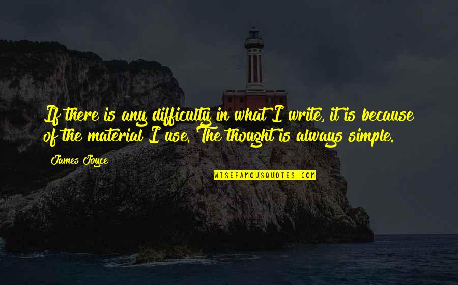 Importuned Quotes By James Joyce: If there is any difficulty in what I
