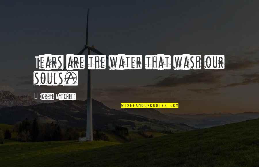 Imposta Meme Quotes By Corrie Mitchell: Tears are the water that wash our souls. Imposta Meme Quotes By Corrie Mitchell: Tears are the water that wash our souls.