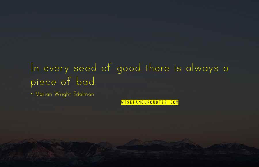 Improvements For Manking Quotes By Marian Wright Edelman: In every seed of good there is always Improvements For Manking Quotes By Marian Wright Edelman: In every seed of good there is always