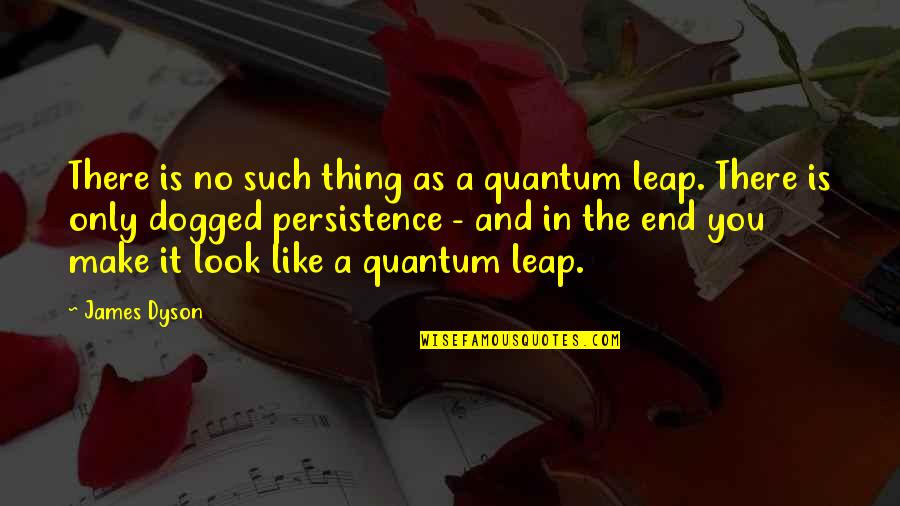 In The End It's Only You Quotes By James Dyson: There is no such thing as a quantum