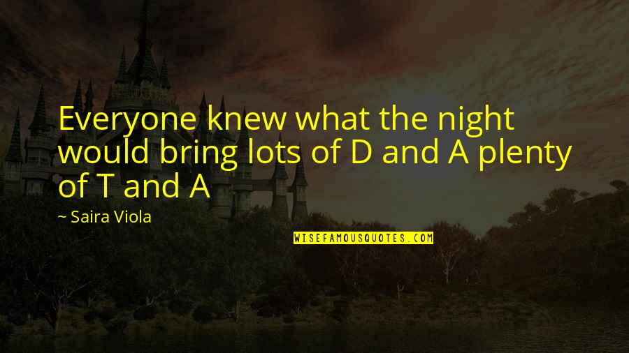 In Times Of Sorrow Bible Quotes By Saira Viola: Everyone knew what the night would bring lots