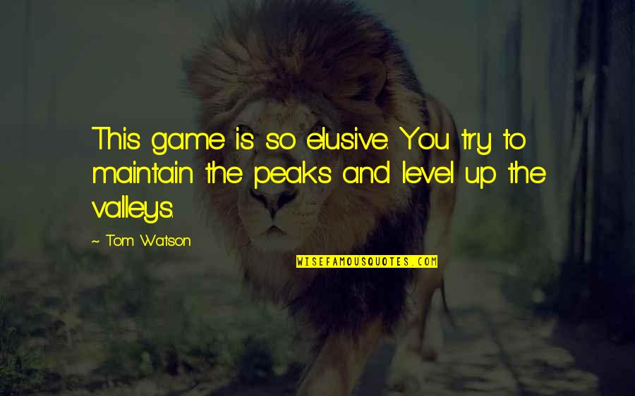 In Your Eyes Filipino Movie Quotes By Tom Watson: This game is so elusive. You try to