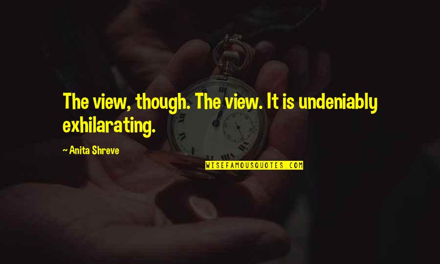 Indagine Di Quotes By Anita Shreve: The view, though. The view. It is undeniably Indagine Di Quotes By Anita Shreve: The view, though. The view. It is undeniably