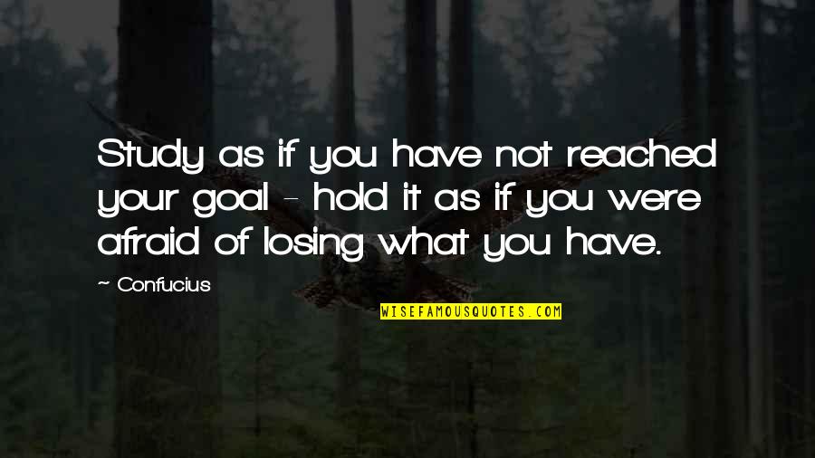 Indefens Vel Quotes By Confucius: Study as if you have not reached your Indefens Vel Quotes By Confucius: Study as if you have not reached your