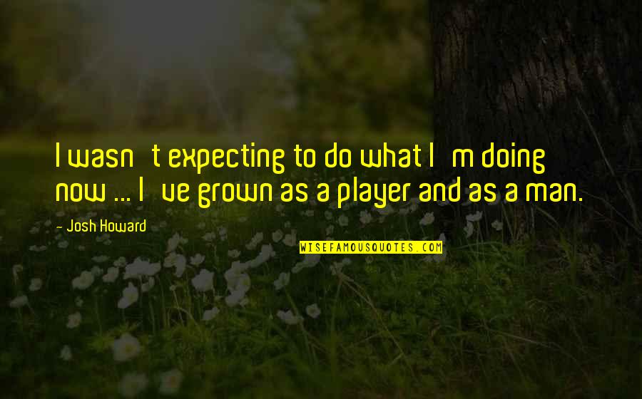 Individuality Pinterest Quotes By Josh Howard: I wasn't expecting to do what I'm doing