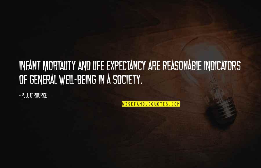 Infant Mortality Quotes By P. J. O'Rourke: Infant mortality and life expectancy are reasonable indicators Infant Mortality Quotes By P. J. O'Rourke: Infant mortality and life expectancy are reasonable indicators