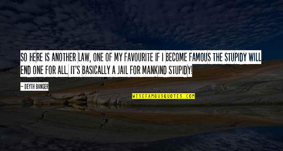 Infatuating Quotes By Deyth Banger: So here is another law, one of my Infatuating Quotes By Deyth Banger: So here is another law, one of my