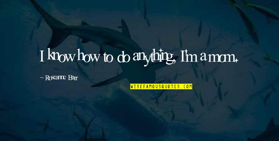 Inflador Quotes By Roseanne Barr: I know how to do anything, I'm a Inflador Quotes By Roseanne Barr: I know how to do anything, I'm a