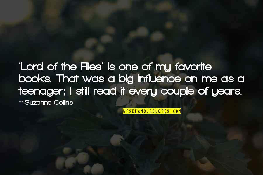 Influence Of Books Quotes By Suzanne Collins: 'Lord of the Flies' is one of my