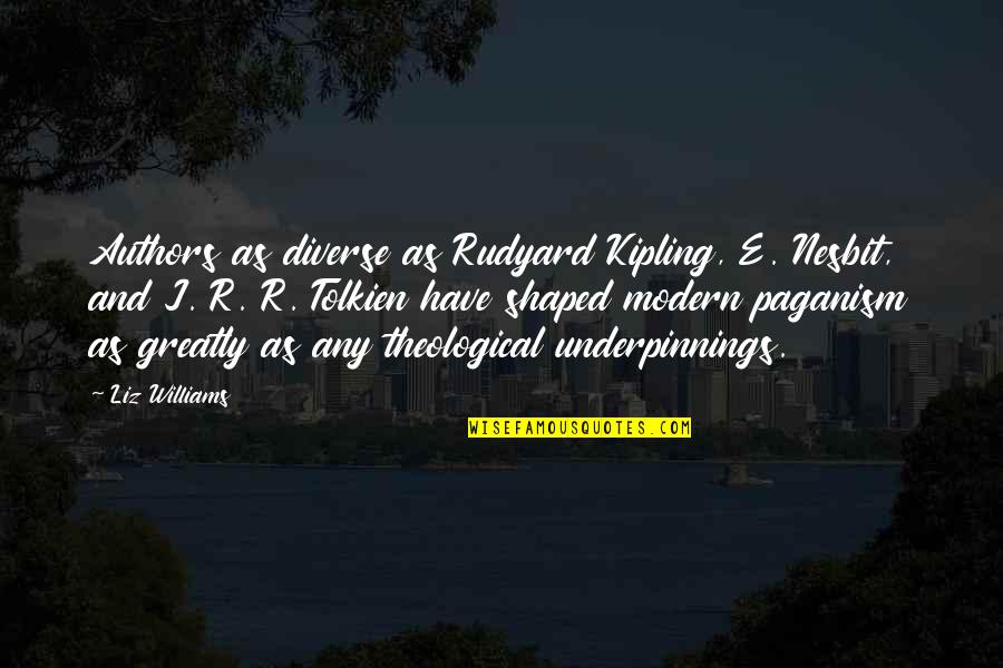 Infrastructure Water Quotes By Liz Williams: Authors as diverse as Rudyard Kipling, E. Nesbit,