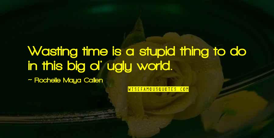 Ingenie Car Quotes By Rochelle Maya Callen: Wasting time is a stupid thing to do Ingenie Car Quotes By Rochelle Maya Callen: Wasting time is a stupid thing to do