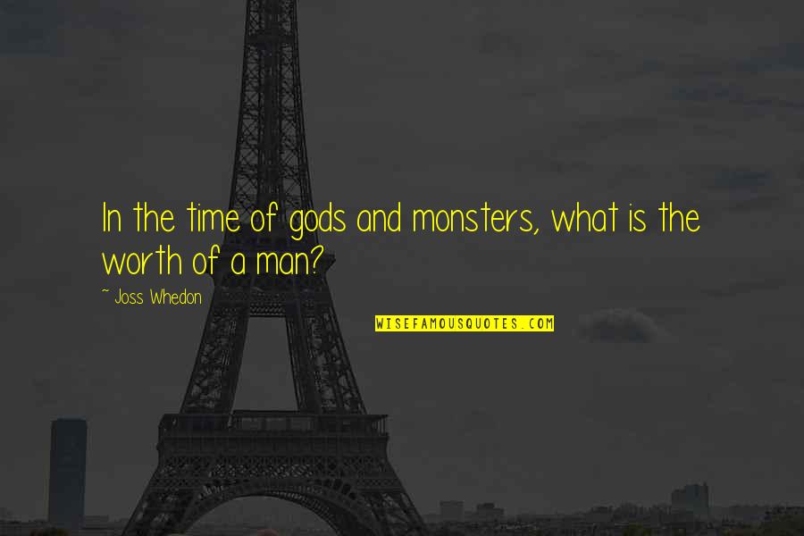 Inglourious Basterds Nazi Scalps Quotes By Joss Whedon: In the time of gods and monsters, what