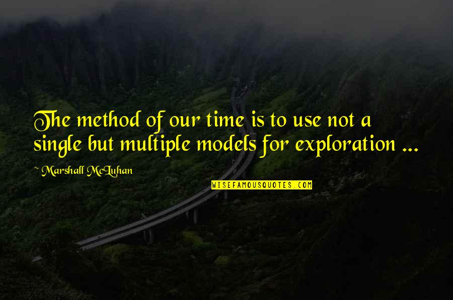 Ingrown Eyelash Quotes By Marshall McLuhan: The method of our time is to use Ingrown Eyelash Quotes By Marshall McLuhan: The method of our time is to use